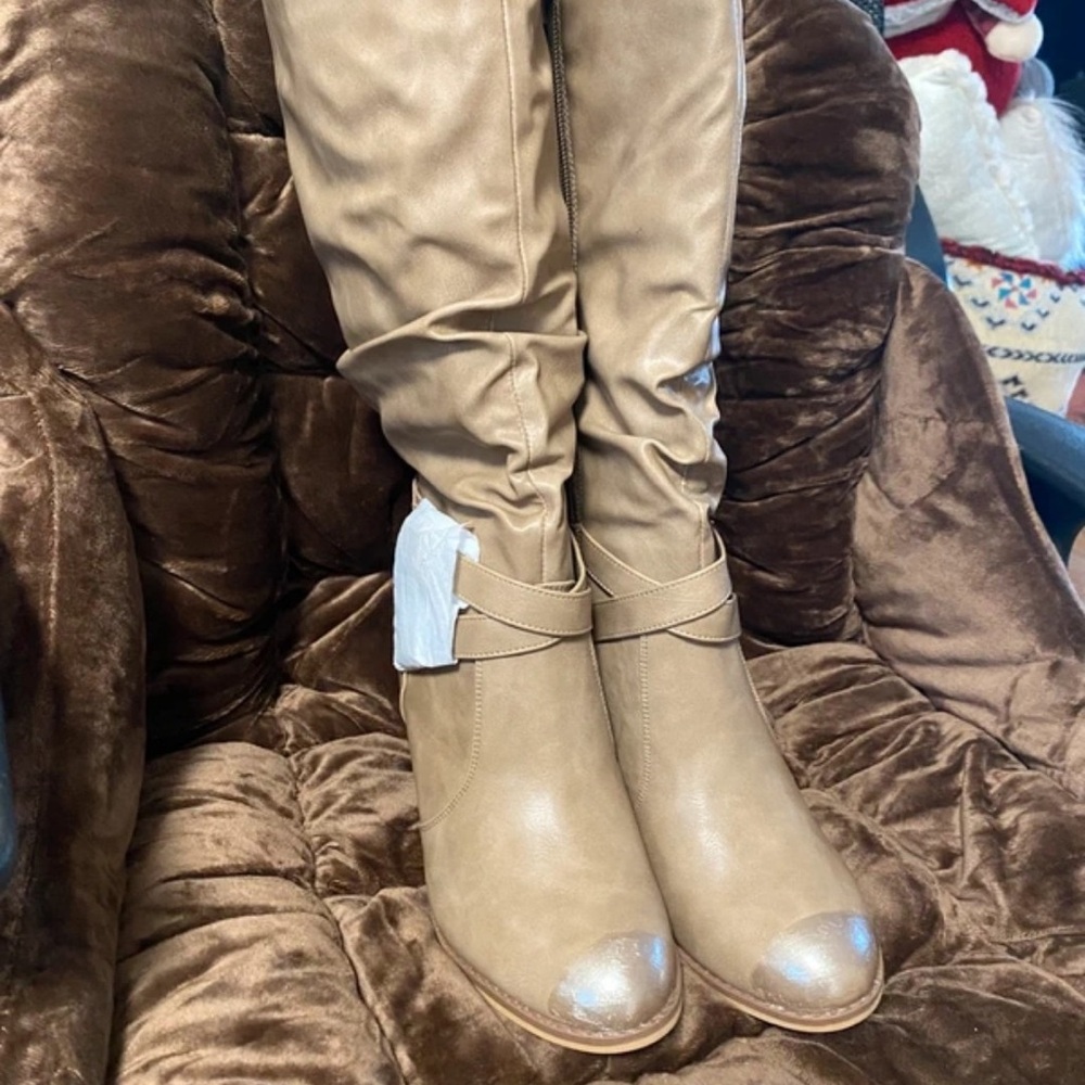 Thursday Boot Company Tan Heeled Boots